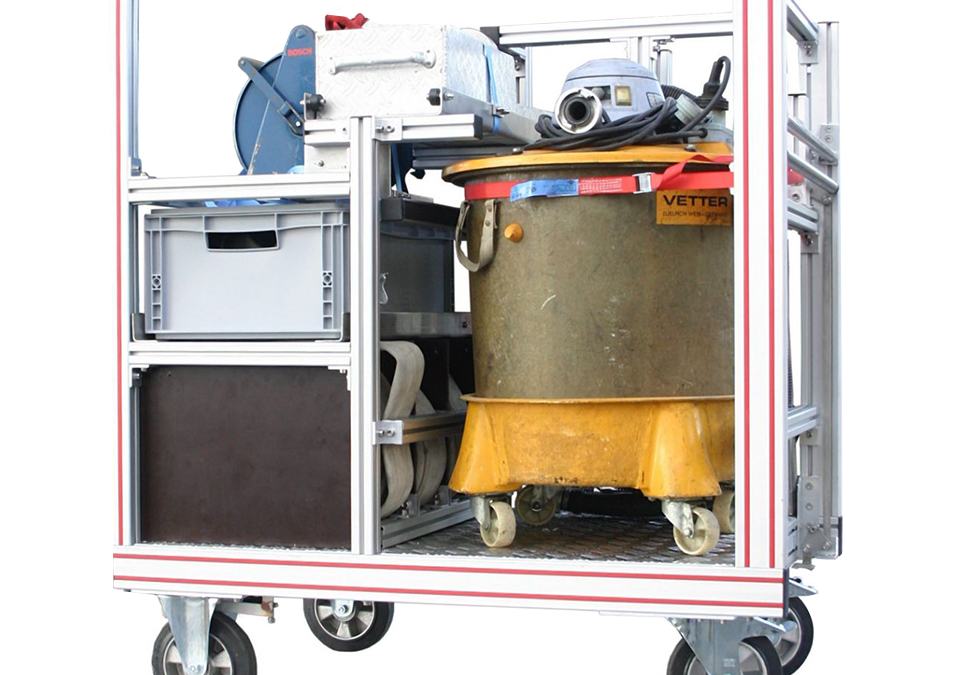 Rollcontainer Wasserschaden 1