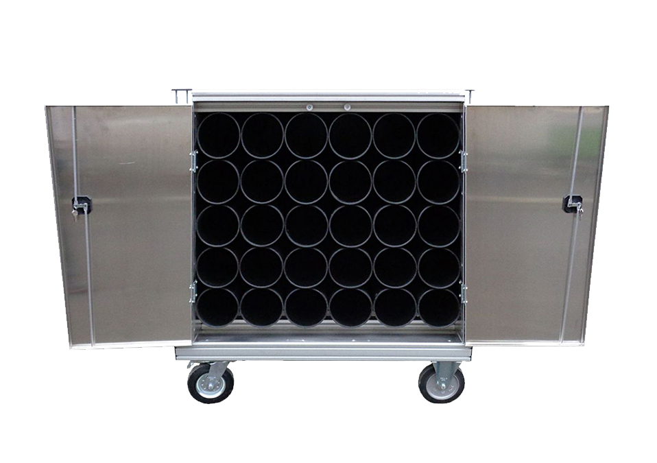 Rollcontainer Atemluftflaschen 2