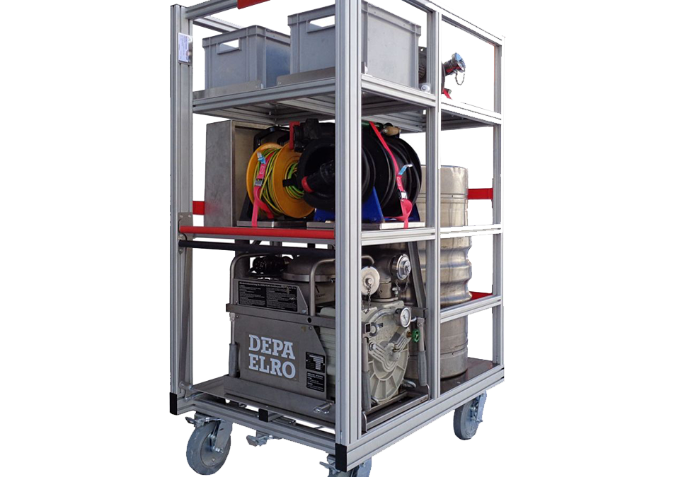 Rollcontainer Gefahrstoffe 1