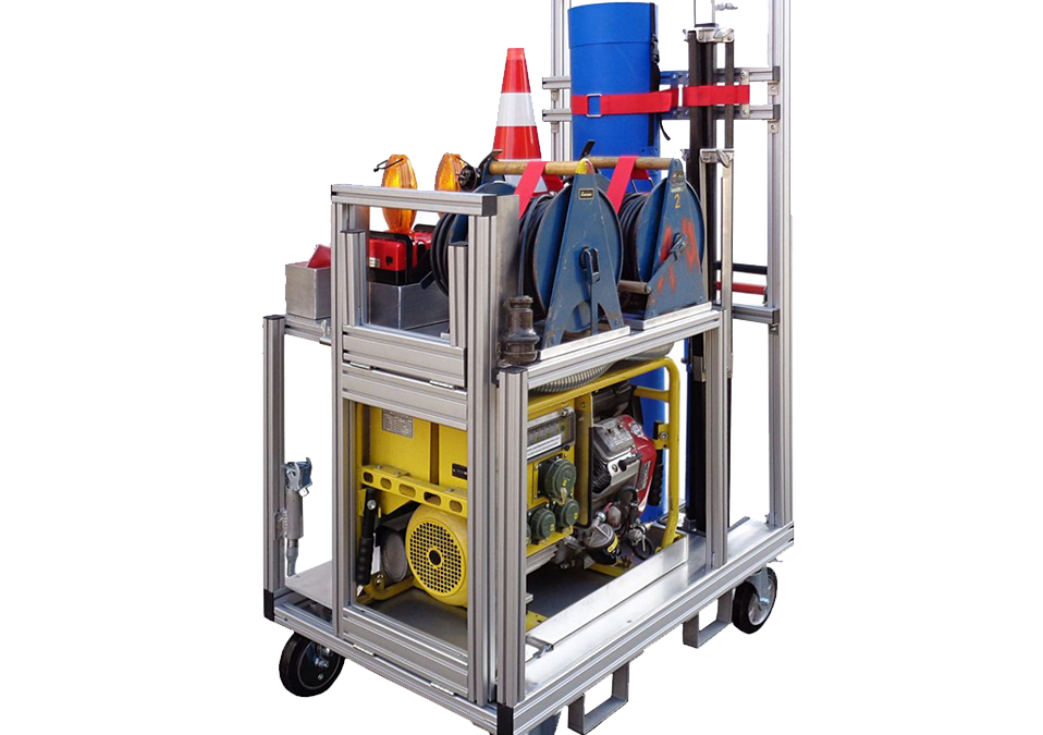 Rollcontainer Strom/Licht 2