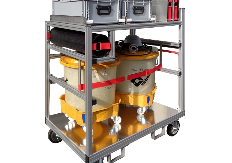 Rollcontainer Wasserschaden 2