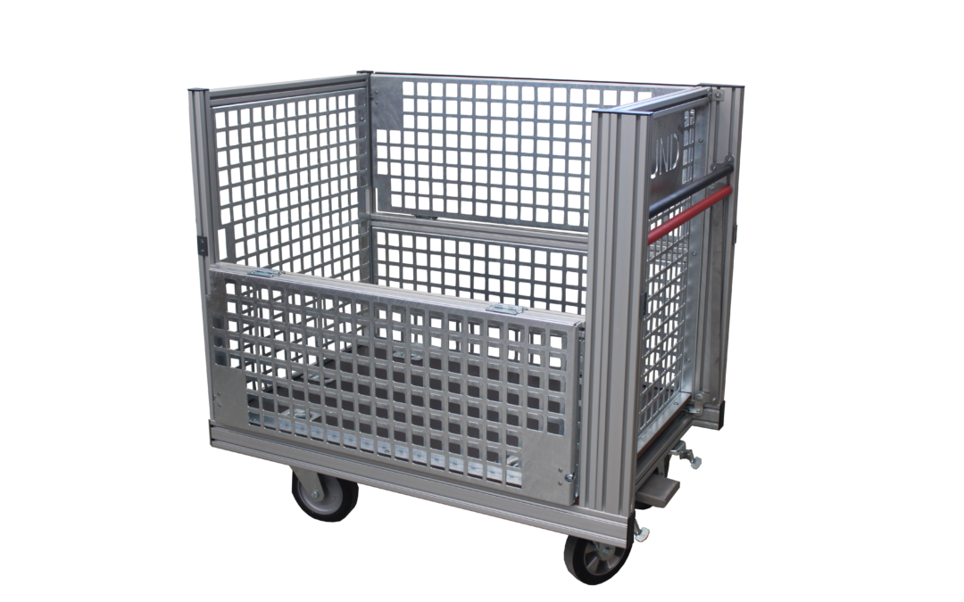 Rollcontainer Gitterbox „Bundeswehr“