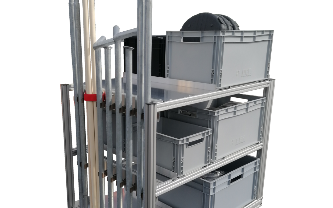 Rollcontainer Waldbrand